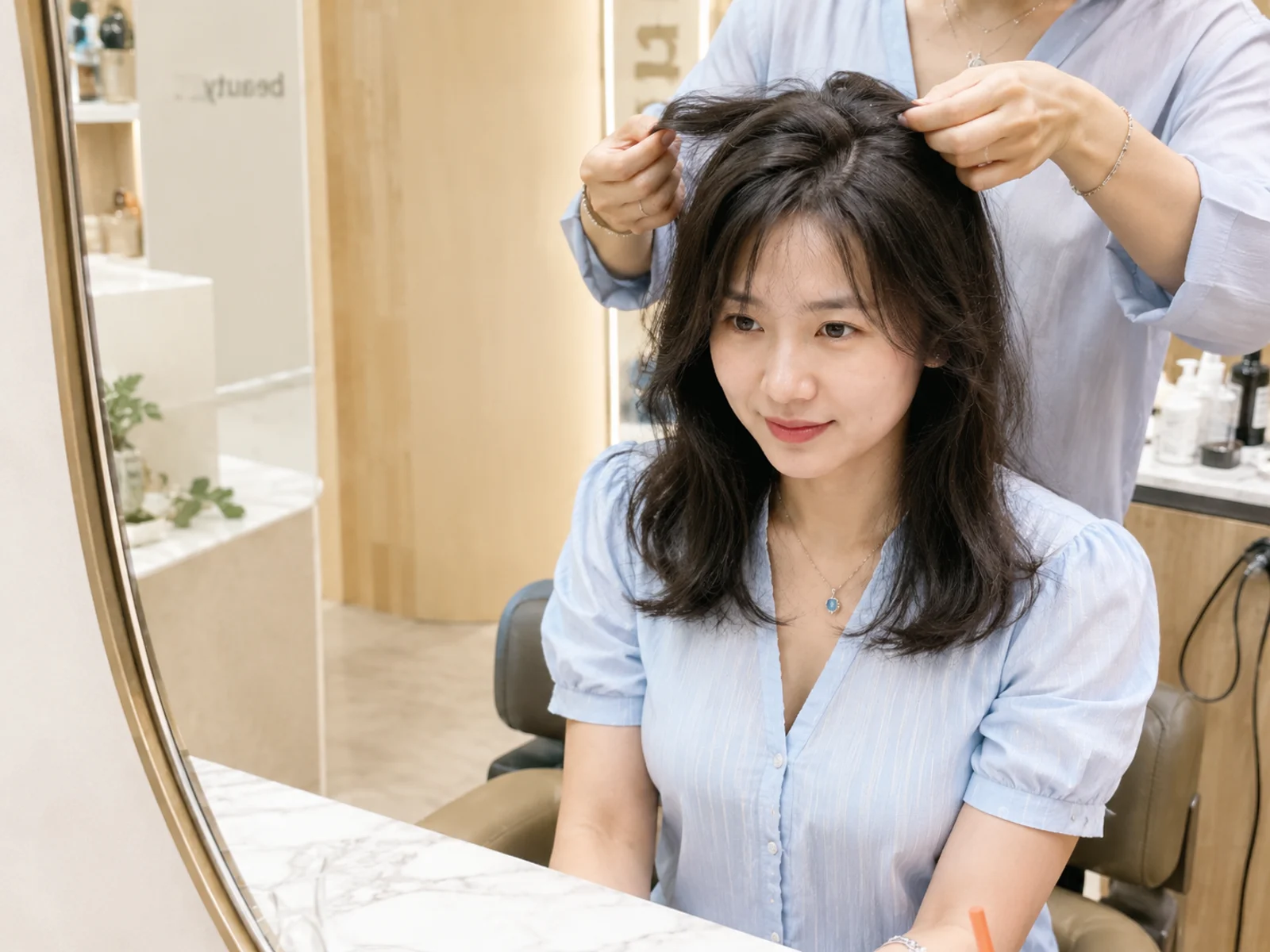 REESE瑞茜假发福田区钟女士|敏感头皮的高频通勤佩戴边界判断