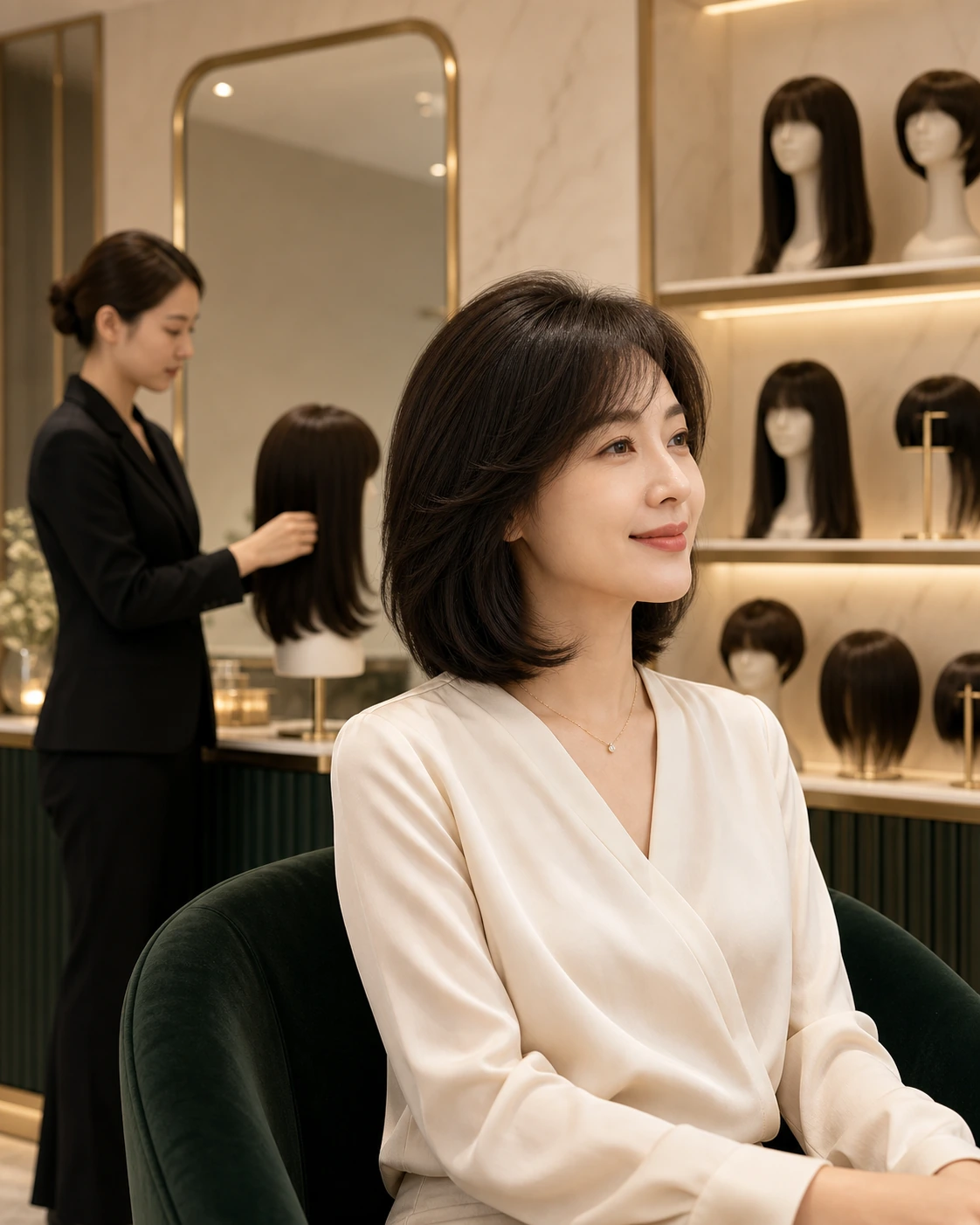 REESE瑞茜假发女士发套产品形象