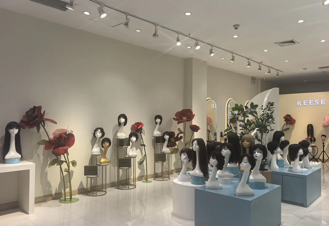 REESE瑞茜假发佛山顺德印象城店店内环境图